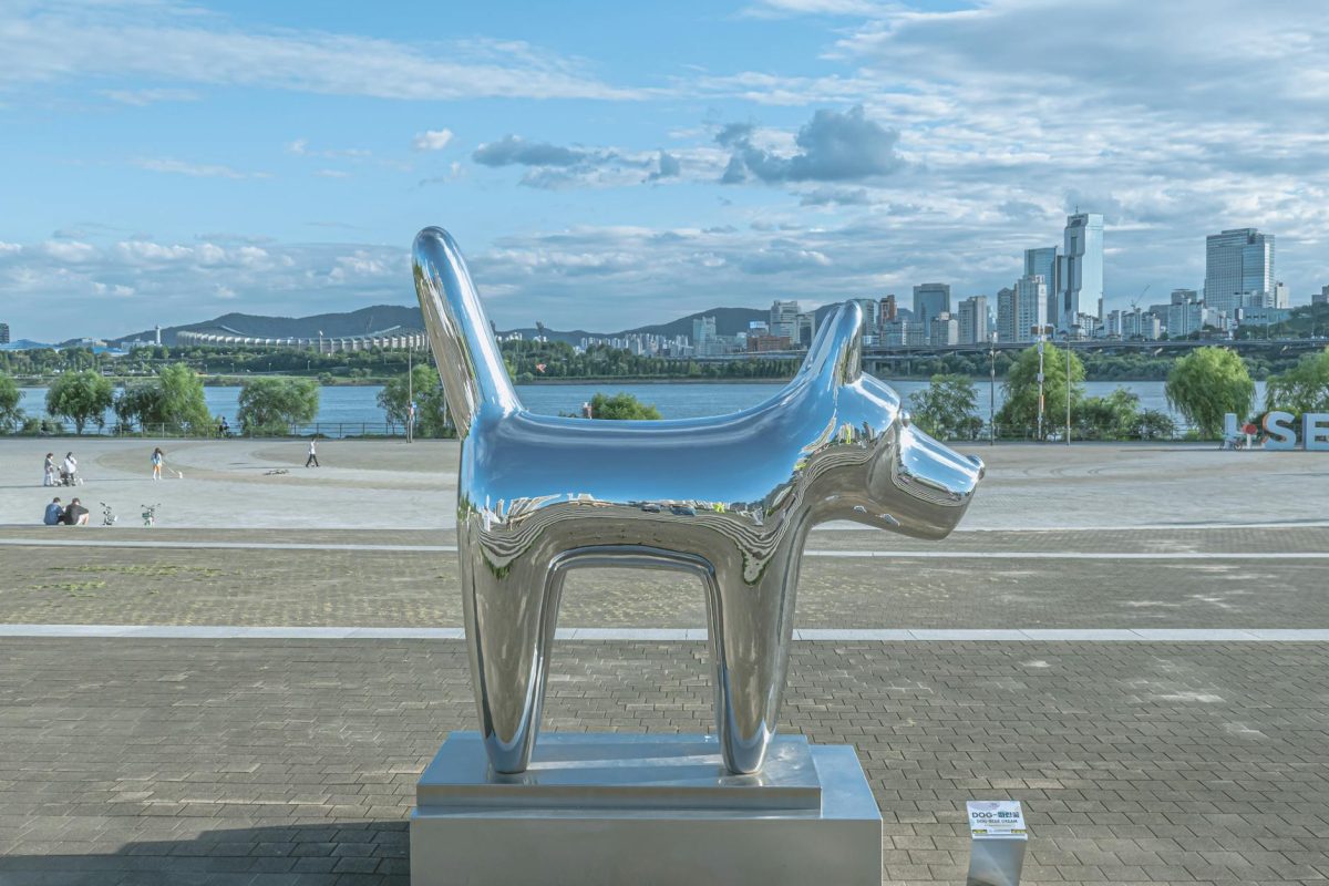 American Artist Beeple's AI Robot Dogs Run Wild in Berlin Gallery